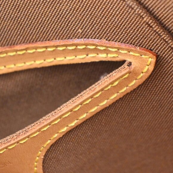 LOUIS VUITTON LV Logos Ellipse MM Hand Bag Monogram Leather Brown - Picture 11 of 16